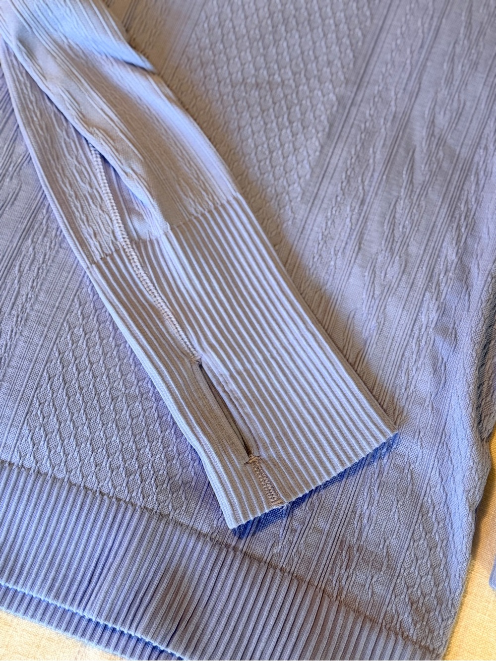 Lululemon Blue Knit Shirt